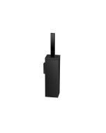 Πιγκάλ Επιτοίχιο W80xD80xH95 cm Inox Aisi 304 Black Mat Sanco Toilet Brush Holders 91572-M116