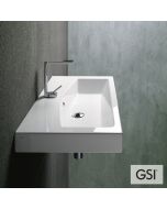 ΝΙΠΤΗΡΑΣ LOSANGA FLAT 90x42,5 (1 οπή+2 προχ.) GSI WHITE  7588-300