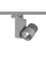 GREY LED TRACK LIGHT 15W 3000K 4WIRES 36° 1100LM 230V Ra80 ACA BIENAL1530G4