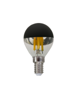 LED FILAMENT E14 DIM G45 BLACK 5W 2700K 230V AC 620LM RA80 ACA BOVA5WWDIMB