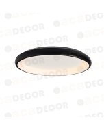 ΟΡΟΦΗΣ Φ/Σ LED 73W CCT 5250LM ΜΑΥΡΟ ΜΕΤΑΛΛΙΚΟ D81XH8,5CM DIANA ACA BR71LEDC81BKCCT