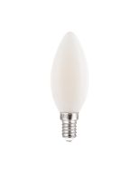 LED FILAMENT E14 CANDLE FROSTY 4W 4000K 230V AC 400LM RA80 ACA DECO4NWFR