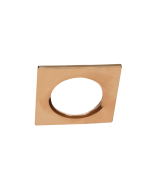 SQUARE POLISHED BRASS PLASTIC RING FOR FALKO7S ACA FALKOSBR