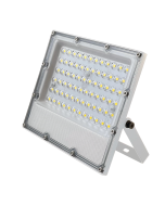 LED WHITE SMD FLOOD LUMINAIRE IP65 20W 6000K 2400Lm 100-277V AC RA80 IK08 5YRS BREATHING VALUE ACA J2060W