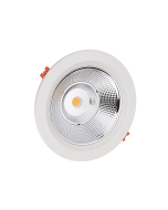 LED COB RECESSED LUMINAIRE PARO 40W 4000K 3.400Lm 90° 230V RA>80 ACA PARO4040