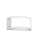 Kendal Στεγανή Επιτοίχια Πλαφονιέρα Εξωτερικού Χώρου με Ενσωματωμένο LED σε Λευκό Χρώμα R22151131 Trio Lighting R22151131