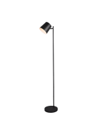 Φωτιστικό Δαπέδου Επαναφορτιζόμενο W20xH125cm Led 4,5w 3000K 350lm Black Matt Trio Lighting Blake R42111132