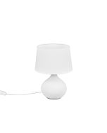 Martin Πορτατίφ με Λευκό Καπέλο και Λευκή Βάση Trio Lighting R50371001