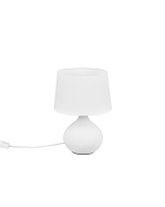 Πορτατίφ 20xH29cm 1xE14 Λευκό Καπέλο Βάση Trio Lighting Martin R50371001