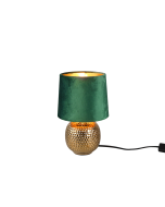 Sophia Πορτατίφ με Πράσινο Καπέλο και Χρυσή Βάση Χρυσό/Πράσινο Trio Lighting R50821015