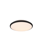 Πλαφονιέρα Οροφής Μαύρη 34xH6cm LED 20,5w 3000K 2300lm Trio Lighting Limbus R67021132
