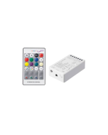 POWER RGB & RGBW(2 IN 1) AUDIO LED MUSIC CONTROLLER 15A/16A 180/192W 12V 360/384W 24V & RF REMOTE ACA RF24-AUDIO