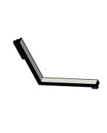 Γραμμικό Φωτιστικό D30cmX22X25cm Μαύρο Γωνία LED 24W 1585lm 3CCT για Μαγνητική Ράγα Inlight TM0150-Black