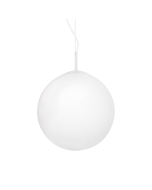 Φωτιστικό Κρεμαστό D30cm Μπάλα Οπαλίνα 1xE27 ACA Luna V2010C300W