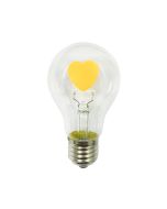 E27 A60 HEART 2W 2700K 230V AC 200LM LED COG ACA VINTAHEART