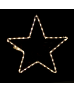 "STAR" 48 LED ΣΧΕΔΙΟ 2m ΜΟΝΟΚΑΝΑΛ ΦΩΤΟΣΩΛ ΘΕΡΜΟ ΛΕΥΚΟ IP65 55cm 1.5m ΚΑΛΩΔ ACA X08481215N