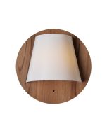 ΕΠΙΤ Φ/Σ LED 5W 3000Κ ΑΠΟΧ ΣΚ. ΞΥΛ MDF+ΛΕΥΚΟ ΠΛΑΣΤ Φ25Χ12,5 ACA ZM165LEDWDW