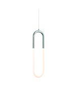 ΚΡΕΜΑΣΤΟ Φ/Σ LED 8W 3000K 560LM VENUS ΧΡΩΜΙΟ ΜΕΤ/ΚΟ IP20 15Χ2,3ΧH230CM ACA ZM32LEDP15CH