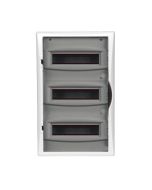 ΠΙΝΑΚΑΣ ΧΩΝΕΥΤΟΣ ΠΛΑΣΤΙΚΟΣ ECONOMIC 3Χ12 IP 40 (PE+N) Eurolamp 151-25034
