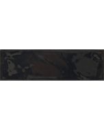 Πλακάκι Τοίχου Γυαλιστερό Α Διαλογής Πορσελανάτο 7,5x30cm 9mm California Glossy Black 