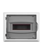 ΠΙΝΑΚΑΣ ΧΩΝΕΥΤΟΣ ΠΛΑΣΤΙΚΟΣ ECONOMIC 1X8 IP 40 (PE+N) Eurolamp 151-25031
