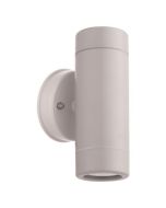 ΑΠΛΙΚΑ ΤΟΙΧΟΥ UP-DOWN ΣΤΡΟΓΓΥΛΗ ΠΛΑΣΤΙΚΗ IP65 GU10 ΛΕΥΚΗ ARTE ILLUMINA Eurolamp 145-82054
