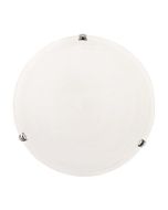 ΠΛΑΦΟΝΙΕΡΑ ΤΟΙΧΟΥ Φ40 2ΧΕ27 ΛΕΥΚΟ/ ΝΙΚΕΛ  ARTE ILLUMINA ERIS Eurolamp 145-22412