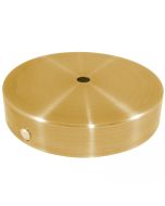 Ροζέτα Χρυσαφί Στρογγυλή Βάση Ø100xH25mm 1Τρύπα Enjoy EL329134