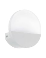 Eglo Metrass1 Μοντέρνο Φωτιστικό Τοίχου με Ενσωματωμένο LED και Θερμό Λευκό Φως σε Λευκό Χρώμα Πλάτους 13cm 96039