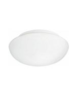 Eglo Ella Κλασική Μεταλλική Πλαφονιέρα Οροφής με Ντουί E27 σε Λευκό χρώμα 28cm 81636