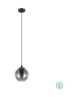 Eglo Ariscani Μοντέρνο Κρεμαστό Φωτιστικό Μονόφωτο με Ντουί E27 σε Μαύρο Χρώμα 98651