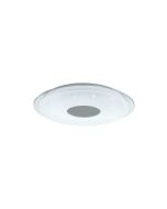 Eglo Lanciano Μοντέρνα Μεταλλική Πλαφονιέρα Οροφής με Ενσωματωμένο LED σε Λευκό χρώμα 56cm 900005