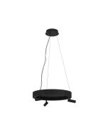 Eglo Bruscoli Μοντέρνο Κρεμαστό Φωτιστικό με Ενσωματωμένο LED σε Μαύρο Χρώμα 390053