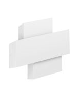 Eglo Timparossa Μοντέρνο Φωτιστικό Τοίχου με Ντουί E27 σε Λευκό Χρώμα Πλάτους 22cm 900525