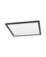 Eglo Rovito Κλασική Πλαστική Πλαφονιέρα Οροφής με Ενσωματωμένο LED σε Μαύρο χρώμα 42cm 900094