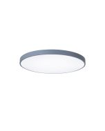 InLight Πλαφονιέρα οροφής LED 110W 3CCT by switch on base από γκρί μέταλλο και ακρυλικό D:60cm 42035-B-Gray