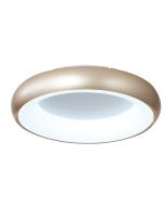 InLight Πλαφονιέρα οροφής LED 54W 3CCT από χρυσαφί και λευκό ακρυλικό D:40cm 42021-B-Golden