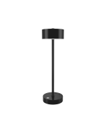 it-Lighting Crater Rechargeable LED 2W 3CCT Touch Table Lamp Black D:38cmx11cm 80100110