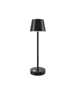 it-Lighting Tahoe Rechargeable LED 2W 3CCT Touch Table Lamp Black D38cmx11cm 80100210
