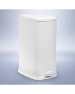 ΚΑΔΟΣ ΜΠΑΝΙΟΥ ΠΛΑΣΤΙΚΟΣ 35lt SL8137 ΛΕΥΚΟΣ  SOFT CLOSE San Lorentzo 8137WHITE