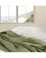 ΚΟΥΒΕΡΛΙ Cottage Simplicity ΠΡΑΣΙΝΟ MICROFIBER 220x240cm San Lorentzo 7093GREEN