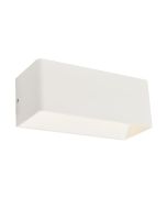 ACA L35037L Φωτιστικό Απλίκα Up-down 2*3w  Led 3000Κ Μέταλλο Λευκό Ματ 