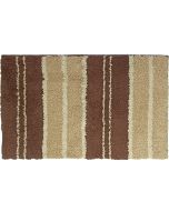 ΠΑΤΑΚΙ ΜΠΑΝΙΟΥ HORIZON LINES ΚΑΦΕ 50X80 San Lorentzo 1700893BROWN