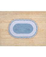 ΠΑΤΑΚΙ ΜΠΑΝΙΟΥ ΣΙΕΛ ΒΑΜΒΑΚΕΡΟ ANATOLI OVAL 45X75 San Lorentzo 4100117LT BLUE