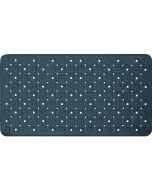 Πατάκι Μπάνιου Αντιολισθητικό 35x70cm Dent 1 Black  San Lorentzo 201445BLACK