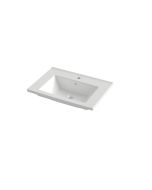 Νιπτήρας L65x45,5x3,5cm Ένθετος/Κρεμαστός Χωρίς Βαλβίδα Ege Vero 65 60173