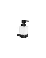 Dispenser Αντλία Υγρού Σαπουνιού Επιτοίχια Sanco Valanio Black Mat 18722-M116