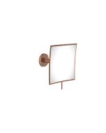 Καθρέπτης Μεγεθυντικός Επτοίχιος Μεγέθυνση x3 Old Copper Mat Sanco Cosmetic Mirrors MR-202-M26