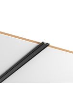 InLight Ultra-Thin μαγνητική ράγα σε μαύρη απόχρωση D:1m TR007-BL