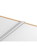 InLight Ultra-Thin μαγνητική ράγα σε λευκή απόχρωση D:1m TR007-WH